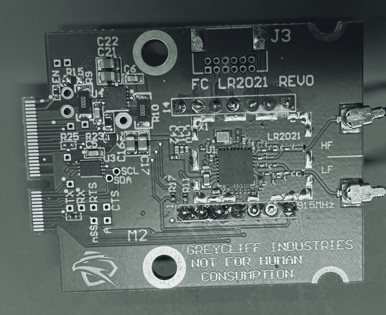 GreyCliff RACE-LINK LR2021 M.2 mesh radio module